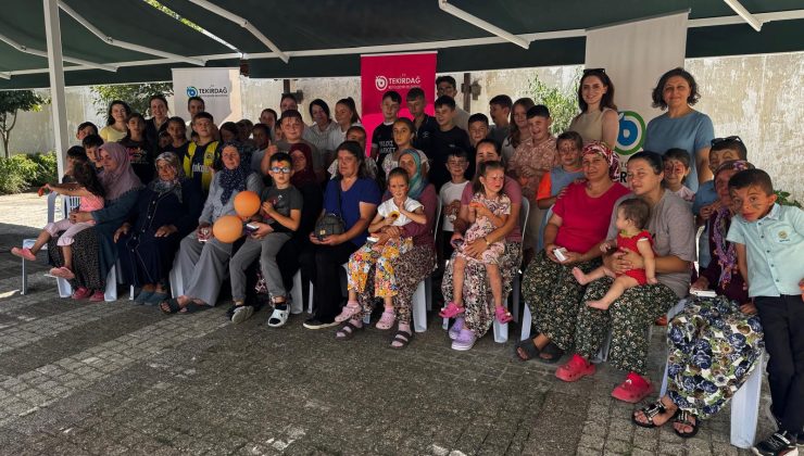 Tekirdağ Büyükşehir Belediyesi’nden Yeniköy’de Moral Etkinliği