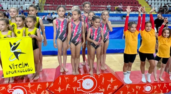 CİMMASTİKTE TÜRKİYE ŞAMPİYONU TAKIM TEKİRDAĞ’DAN