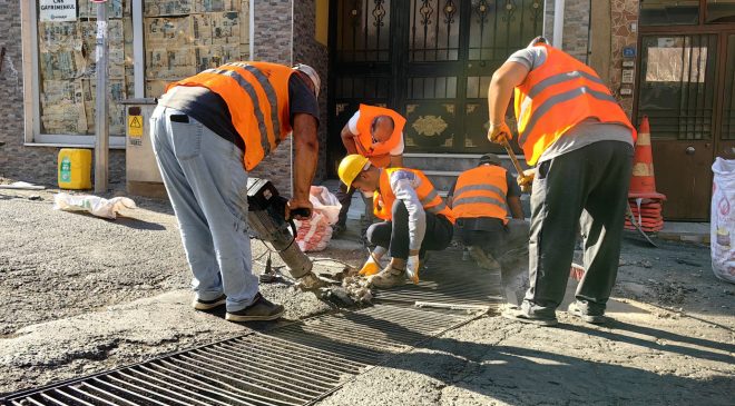 Süleymanpaşa Belediyesinden Rögar Kapakları ve Mazgallara Müdahale