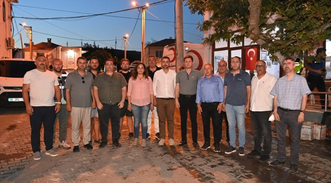 Süleymanpaşa Belediyesinden Yangınla Mücadeleye Destek