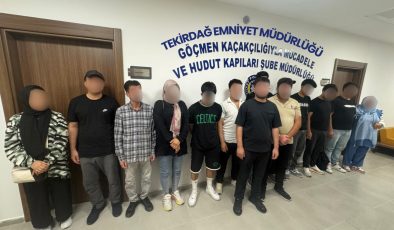 19 DÜZENSİZ GÖÇMEN YAKALANDI