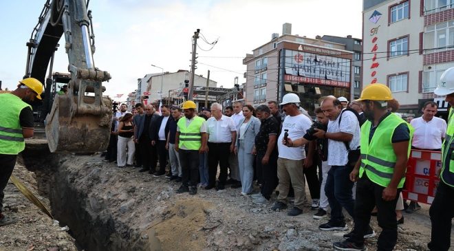 BÜYÜKŞEHİR VE TESKİ’DEN KAPAKLI’YA DEV ALTYAPI YATIRIMI