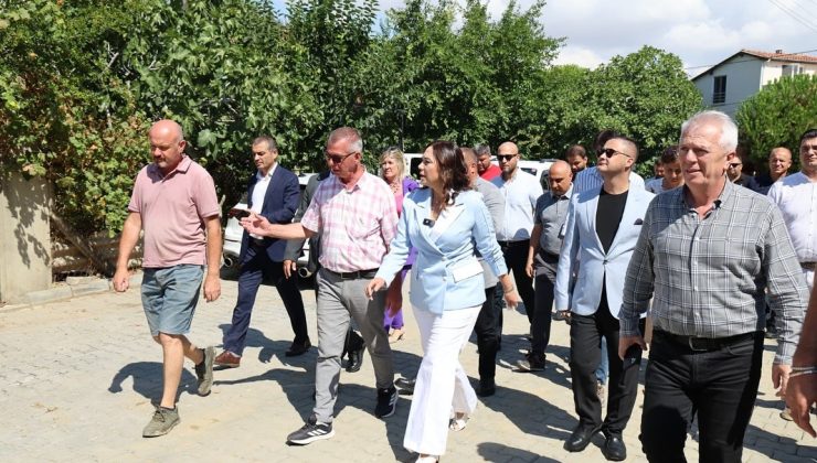 SÜLEYMANPAŞA’DA ANİ BASTIRAN YAĞIŞ SONRASI BÜYÜKŞEHİR VE TESKİ EKİPLERİ SEFERBER OLDU