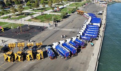 TEKİRDAĞ’IN HİZMET FİLOSU 49 YENİ ARAÇLA GÜÇLENDİ 