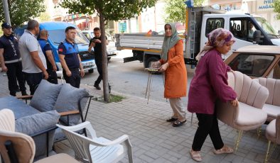 Çorlu Zabıtasından Kaldırım ve Yol İşgaline Taviz Yok