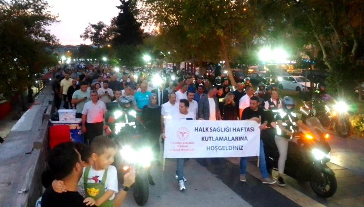 HALK SAĞLIĞI HAFTASI KUTLANIYOR