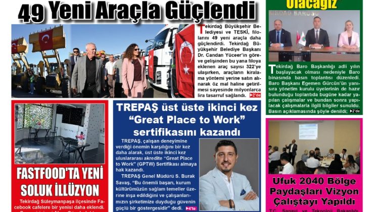 GAZETEMİZİN 24. SAYISI YAYIMLANDI