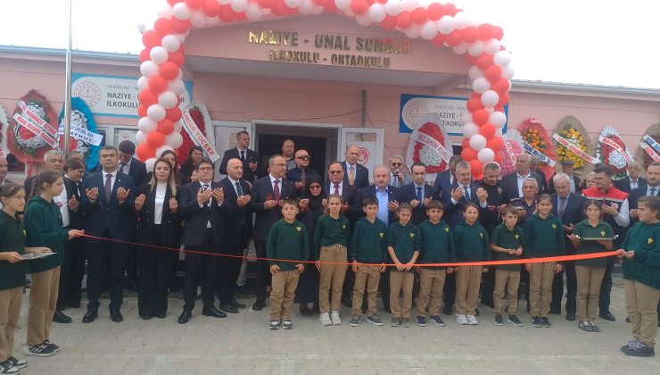 ADNAN SUNGUR’UN MALKARA’YA 2 ÖNEMLİ YATIRIMI DUALARLA AÇILDI