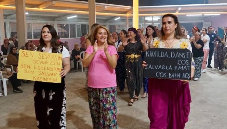 Ergene’de Şalvar Gecesi Renkli Görüntülere Sahne Oldu