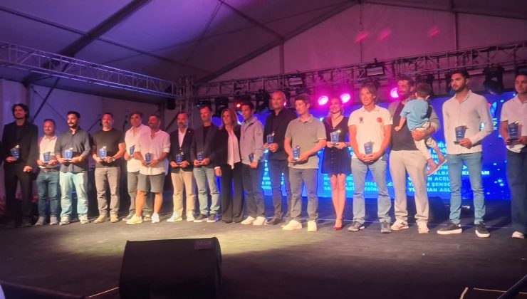 Tekirdağ Yelken Spor Kulübü Urla’daki ödül töreninde gururlandırdı