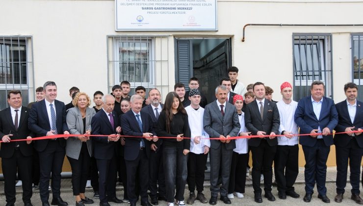Saros Gastronomi Merkezi Açıldı