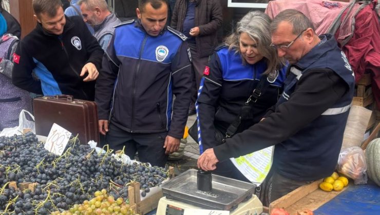 Süleymanpaşa Belediyesi’nden Semt Pazarlarında Ölçü ve Tartı Denetimi