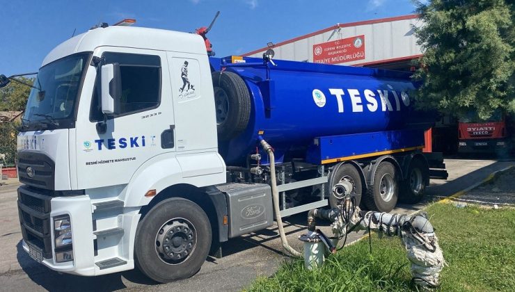 KURAKLIKLA MÜCADELEDE DAYANIŞMA ÖRNEĞİ:  TESKİ’DEN EDİRNE’YE SU DESTEĞİ