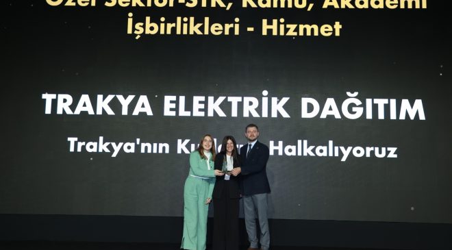 Sürdürülebilirlik Akademisi’nden TREDAŞ’a “İş Birliği” Ödülü