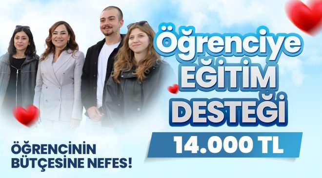 BÜYÜKŞEHİR’DEN ÜNİVERSİTELİ GENÇLERE 14 BİN LİRALIK BURS MÜJDESİ