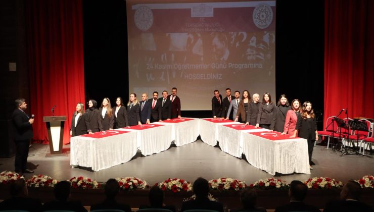 ÖĞRETMENLER GÜNÜ KUTLANDI