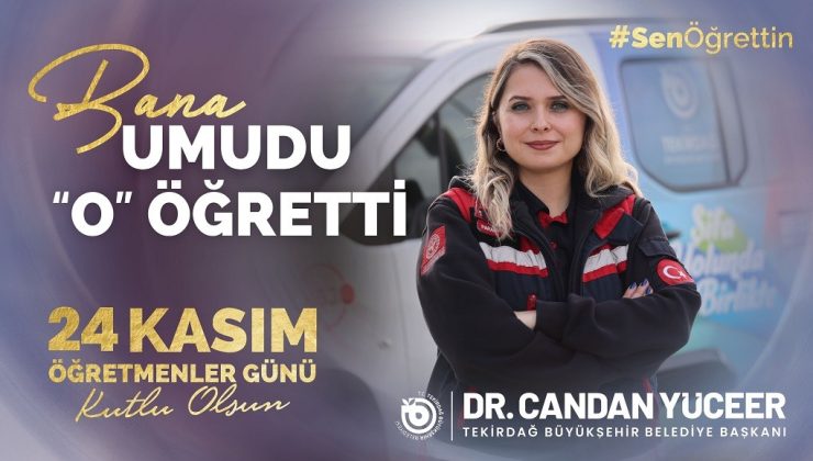 BÜYÜKŞEHRİN EMEKÇİLERİNDEN BAŞÖĞRETMEN ATATÜRK’E VEFA: