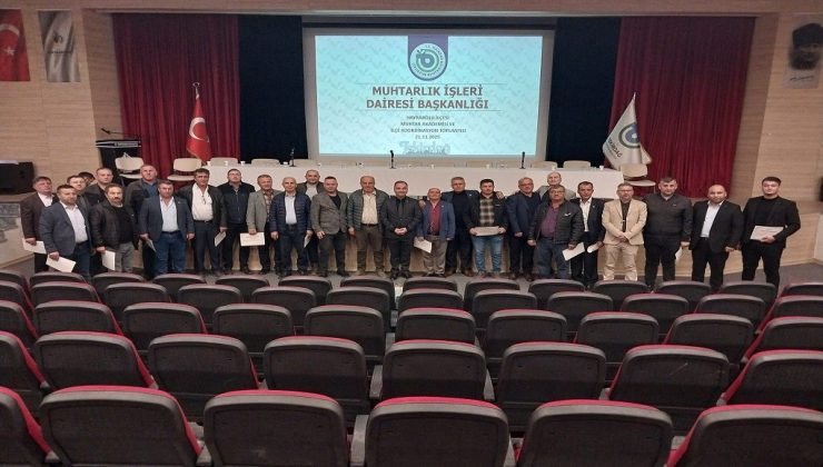 MUHTARLAR AKADEMİSİ’NİN DOKUZUNCUSU HAYRABOLU’DA GERÇEKLEŞTİRİLDİ