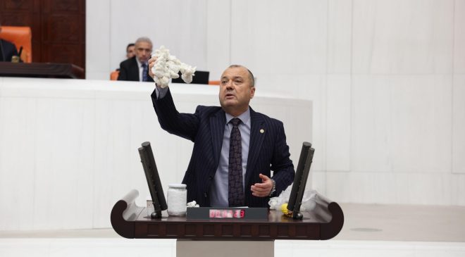 CHP TEKİRDAĞ VEKİLİ AYGUN’DAN PAMUK İSYANI!