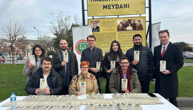 Tekirdağ Barosu’ndan 10 Aralık İnsan Hakları Günü Etkinliği: Stand Açıldı, Broşür Dağıtıldı