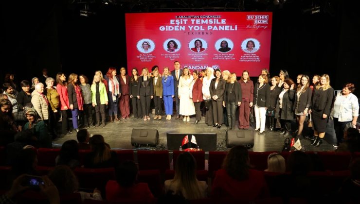 KADINLARIN EŞİT TEMSİL ÇAĞRISI TEKİRDAĞ’DAN YÜKSELDİ