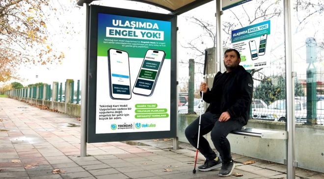 BÜYÜKŞEHİR’DEN ENGELLİLERE ÖZEL TEKNOLOJİ DESTEĞİ: ŞOFÖR VE YOLCU ARASINDA ANINDA İLETİŞİM