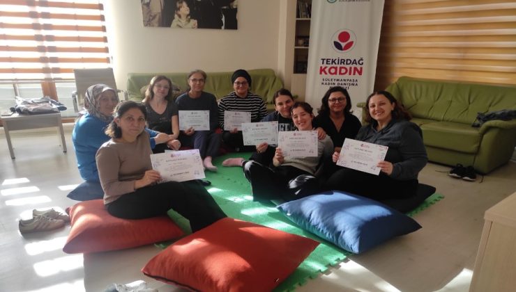 “KADINLARLA KENDİMİZİ KEŞFEDİYORUZ” ATÖLYESİ TAMAMLANDI