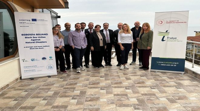 TEKİRDAĞ, KARADENİZ BÖLGESİNİ AFETLERE KARŞI BİRLEŞTİRİYOR