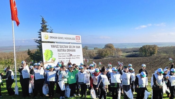 TEKİRDAĞ’DA ÇOCUKLARA DOĞA BİLİNCİ AŞILAYAN ETKİNLİK