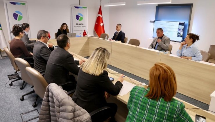 TRAKYA BELEDİYELER BİRLİĞİ ARALIK AYI ENCÜMEN TOPLANTISI GERÇEKLEŞTİRİLDİ