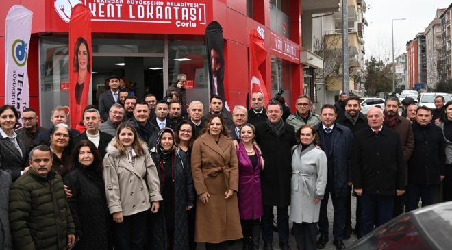 CANDAN BAŞKAN’DAN ÇORLU’DA RAYLI SİSTEM MÜJDESİ