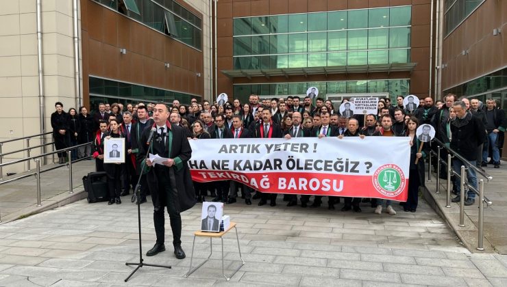 TEKİRDAĞ BAROSUNDAN BASIN AÇIKLAMASI