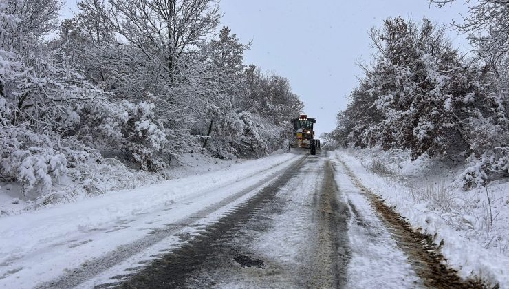 Süleymanpaşa Belediyesinden Kar Mesaisi