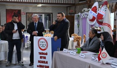 BEKİR KAPLAN PAZARCILAR ODASI BAŞKANLIĞINA SEÇİLDİ