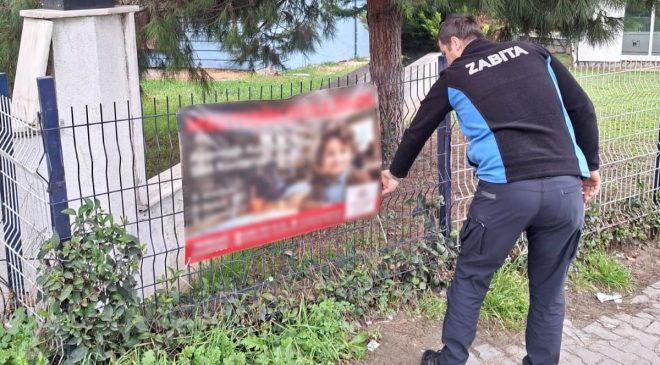 Zabıta Ekiplerinden Görüntü Kirliliğine Geçit Yok