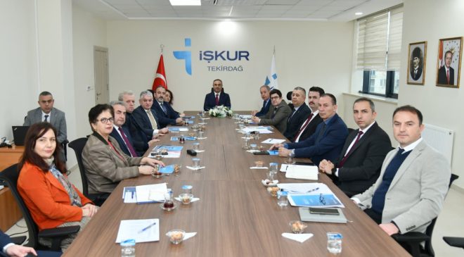 İl İstihdam ve Mesleki Eğitim Kurulu Toplantısı Yapıldı