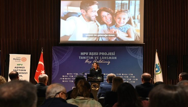 HPV AŞISI PROJESİ KAMUOYUNA TANITILDI