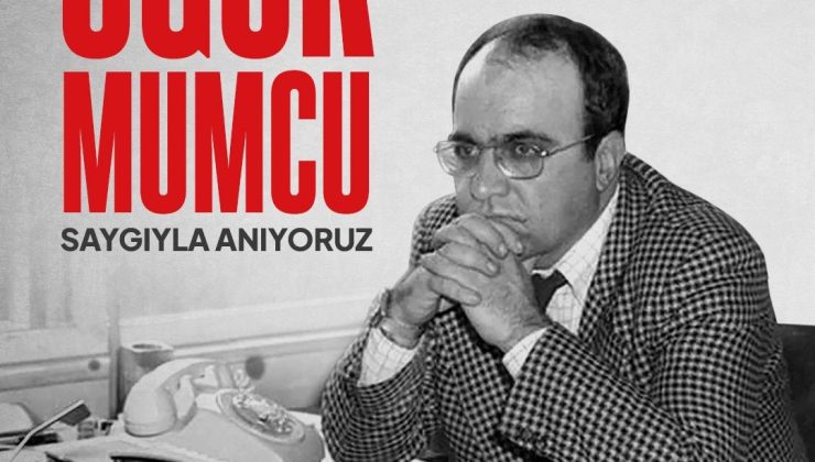EĞİTİM İŞ “KATLEDİLİŞİNİN 33. YILINDA  UĞUR MUMCU’YU ÖZLEMLE ANIYORUZ”