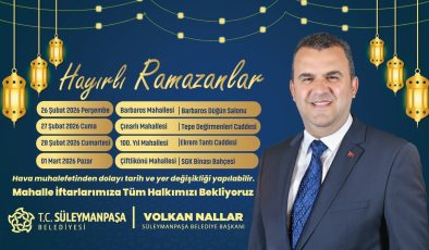 Halk Sofraları Mahalle İftarları Devam Ediyor
