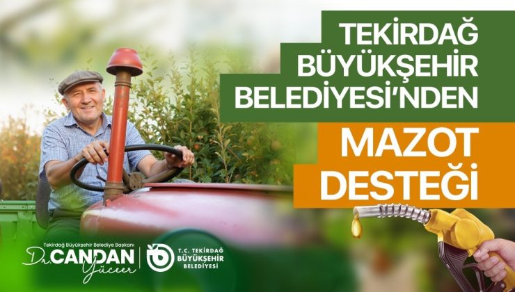 BÜYÜKŞEHİR’DEN TARIMA GÜÇ ÜRETİCİYE DESTEK