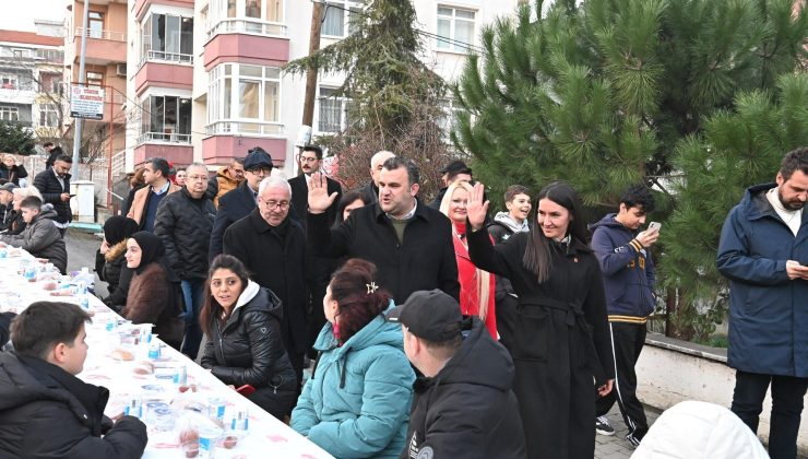 Ortacami Mahallesi Halk Sofrasına Yoğun İlgi