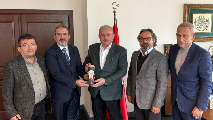 Trakya’nın Yerli Tohum Hamlesi TBMM 29. Başkanı Şentop’a Sunuldu