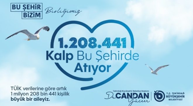 CANDAN BAŞKAN: “TEKİRDAĞ BÜYÜYOR, HİZMET KALİTEMİZ ARTIYOR”