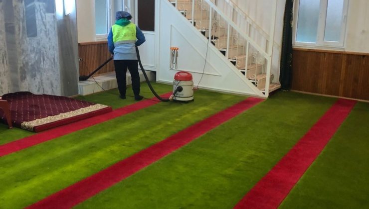 Süleymanpaşa Belediyesinden Ramazan Öncesi Tüm Camilere Temizlik