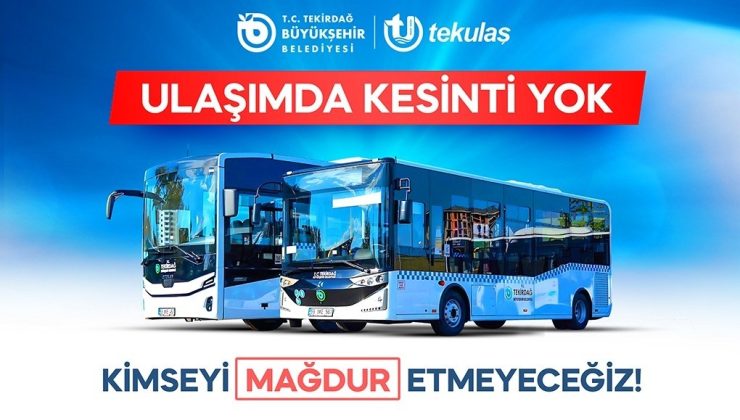 ULAŞIMDA KESİNTİ YOK: 26 NUMARALI HAT SARAY’A UZATILDI