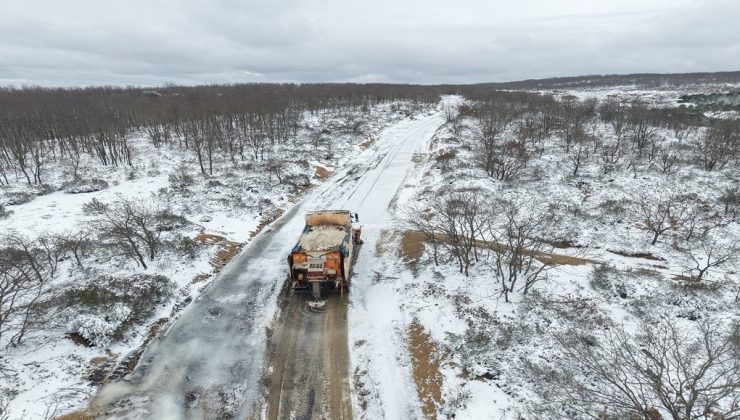 BÜYÜKŞEHİR’DEN KAR SEFERBERLİĞİ