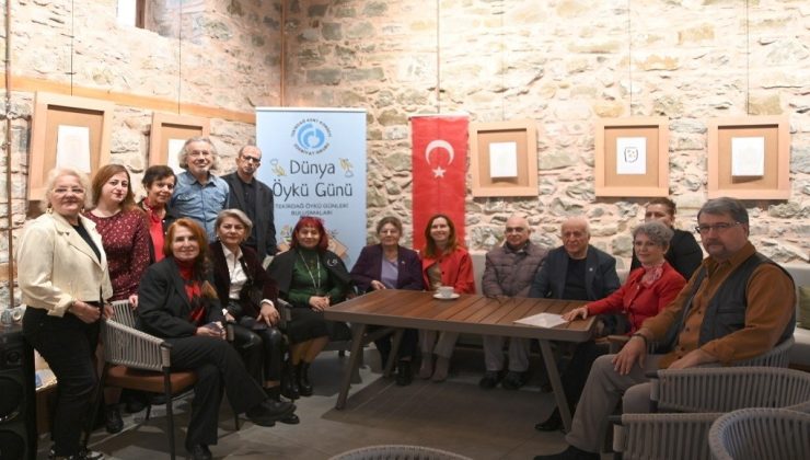 TEKİRDAĞ’DA DÜNYA ÖYKÜ GÜNÜ’YLE EDEBİYAT DOLU BULUŞMA