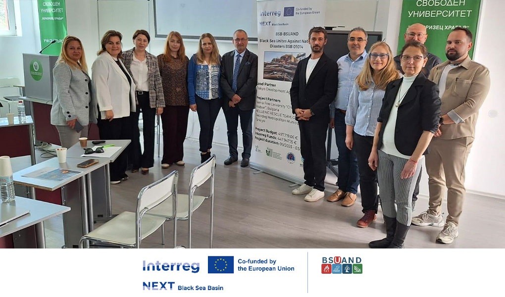 KARADENİZ’İN AFETLE MÜCADELESİNDE VARNA BULUŞMASI: BSUAND PROJESİ HIZ KESMEDEN İLERLİYOR