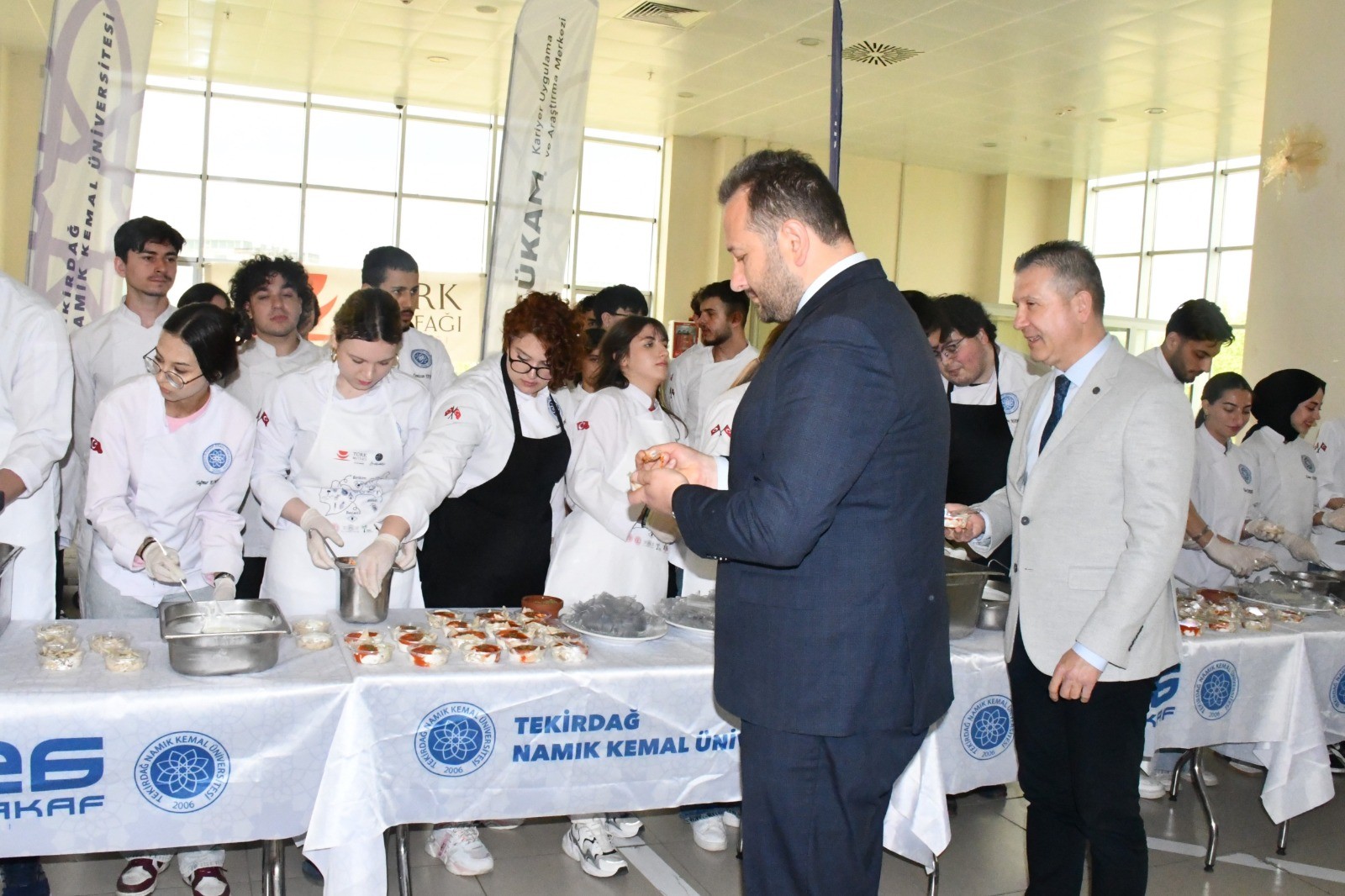 NKÜ’DE TÜRK MUTFAĞI HAFTASI KUTLANDI