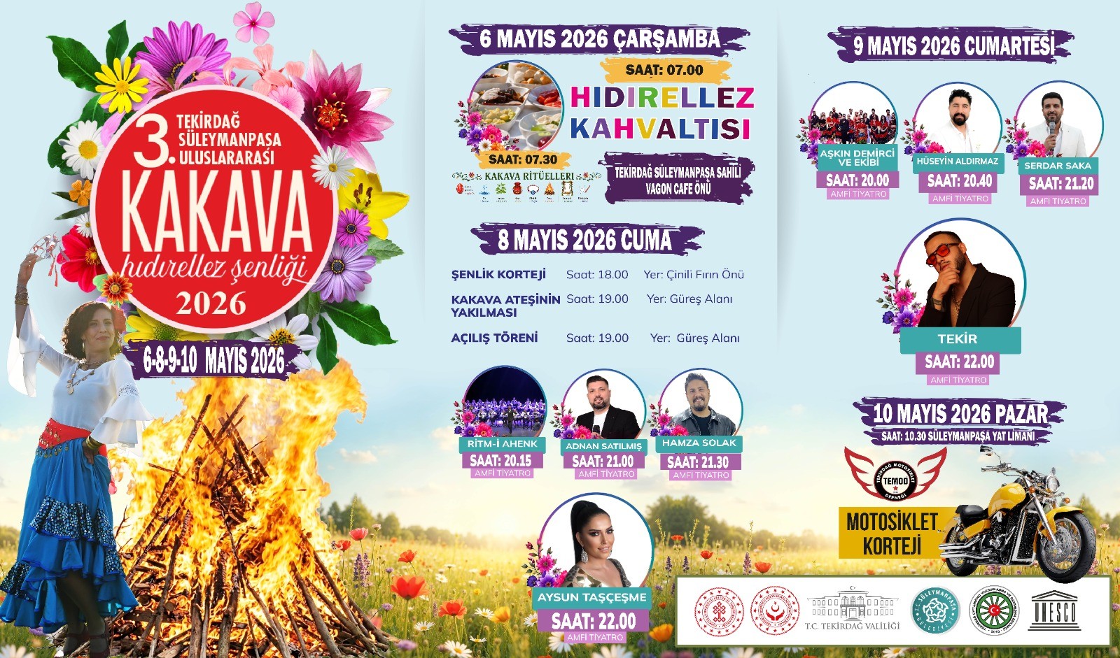 Kakava Şenliği Başlıyor